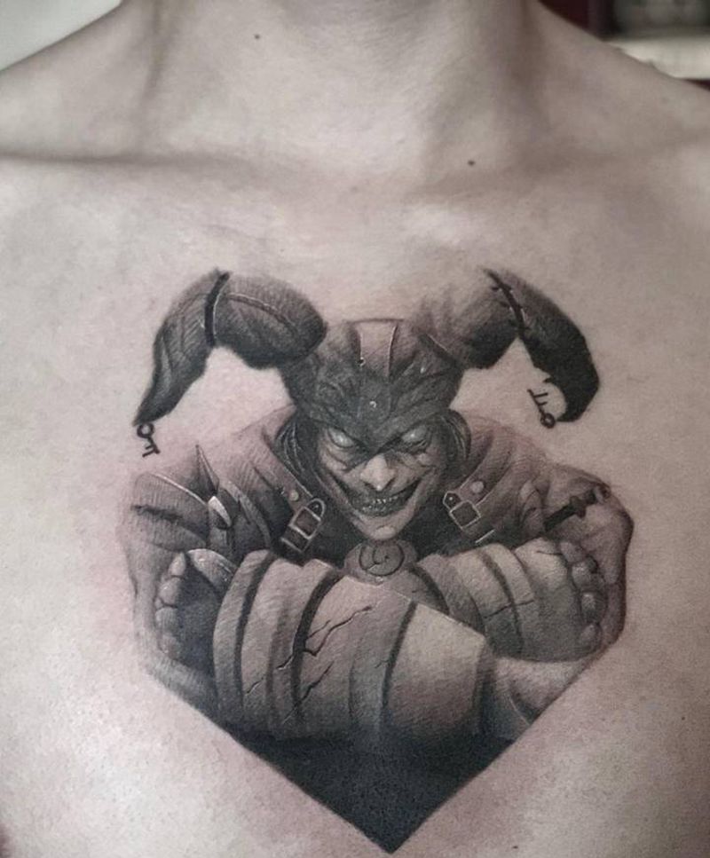 一刺TATTOO -闰土纹身图片_欧美写实纹身图案