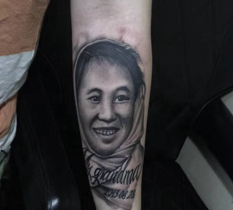 肖像纹身图片_欧美写实纹身图案