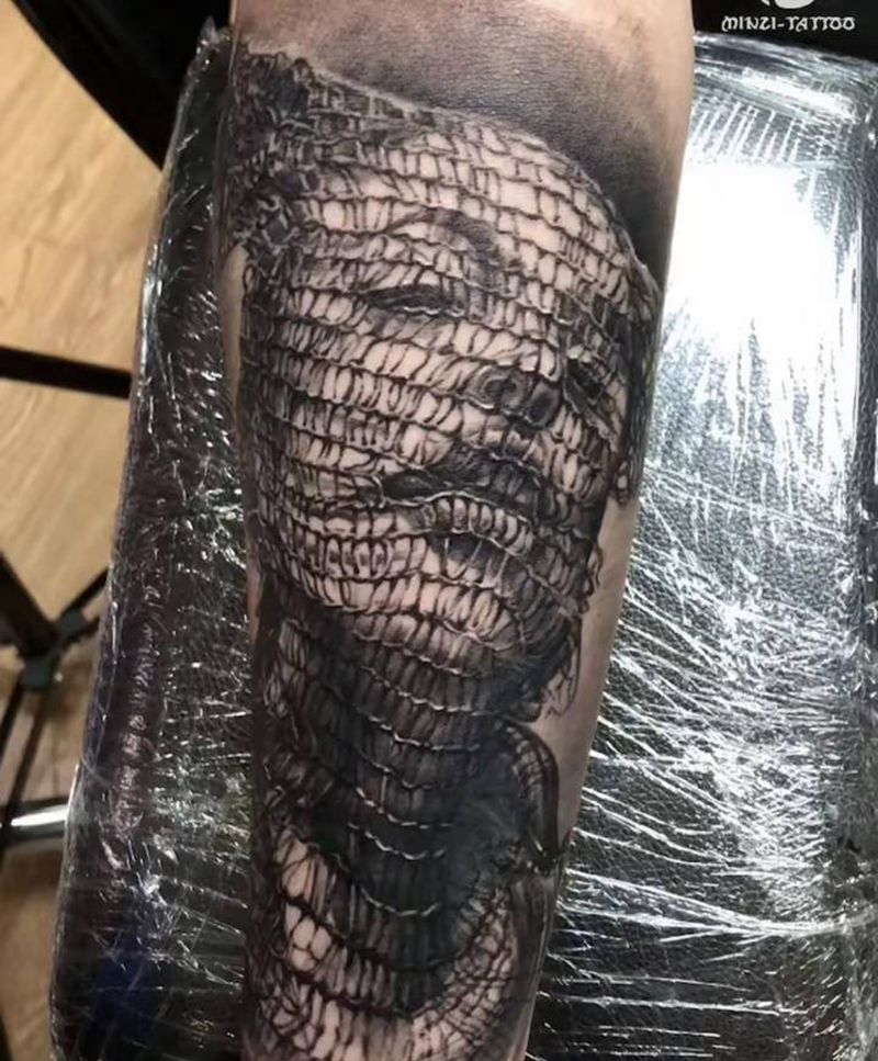 写实作品纹身图片_手臂欧美写实纹身图案