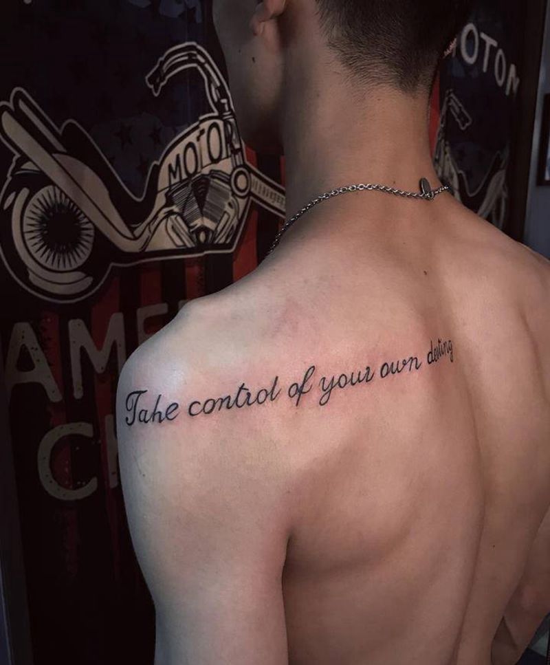 英文字体纹身图片_花体字纹身图案