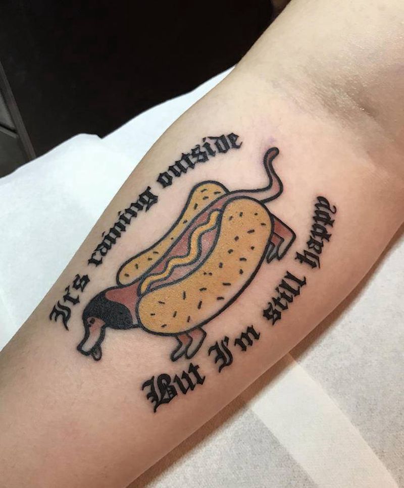 小清新纹身图片_Old School纹身图案