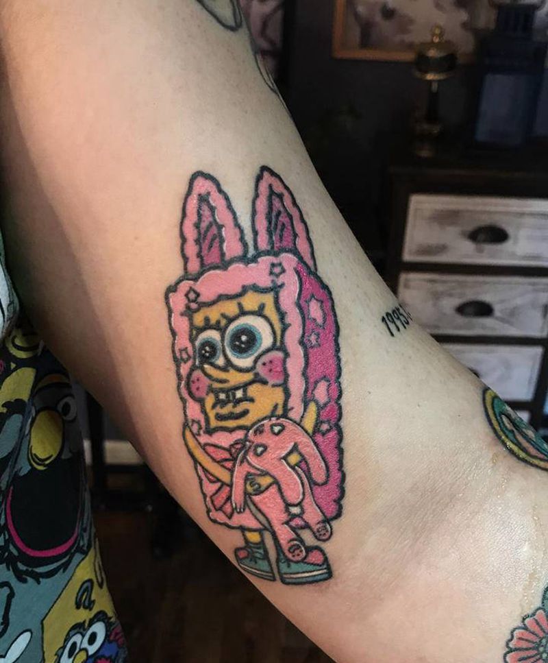 卡通纹身纹身图片_Old School纹身图案