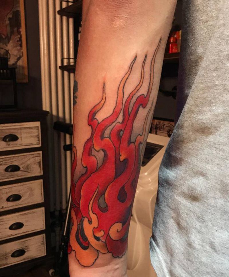 拼接纹身纹身图片_新传统纹身图案