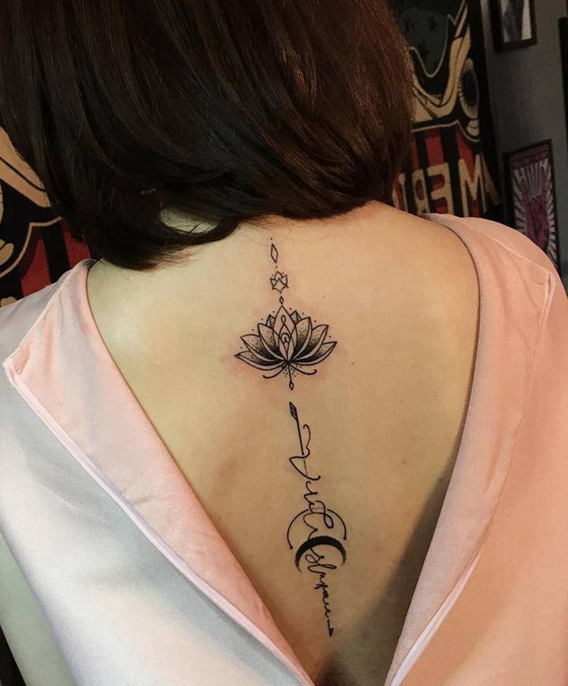 脊柱纹身纹身图片_脊柱纹身纹身图案