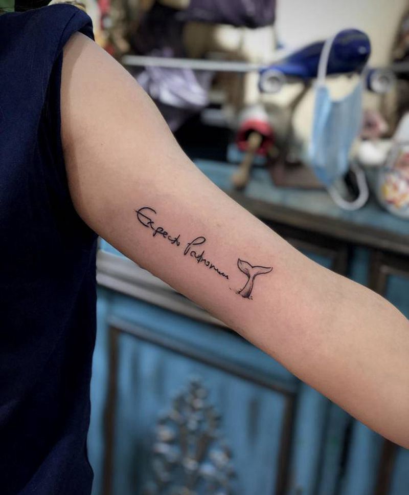 英文纹身图片_手臂纹身图案