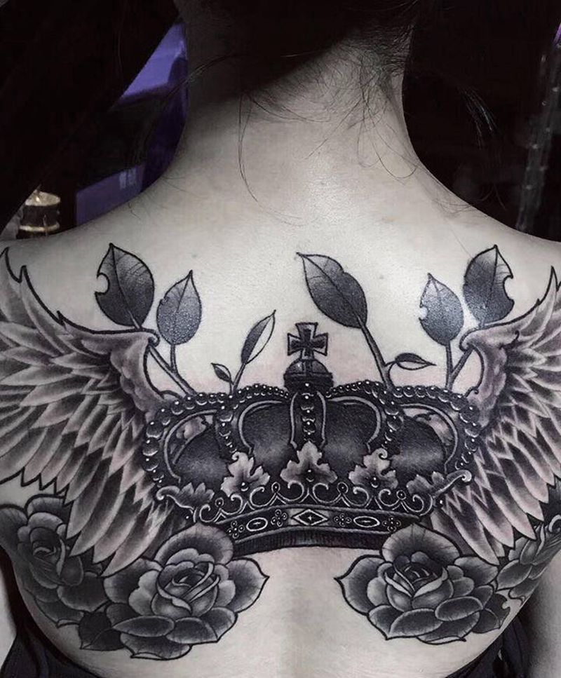 暗黑刺青纹身图片_New School纹身图案