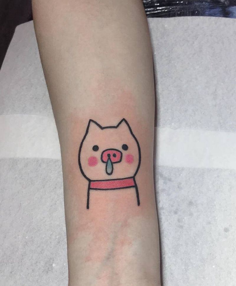 纹身小作纹身图片_小清新纹身纹身图案