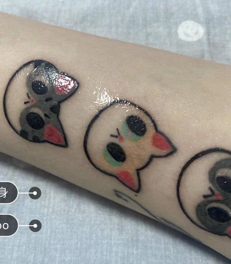 小可爱纹身图片_手臂纹身图案