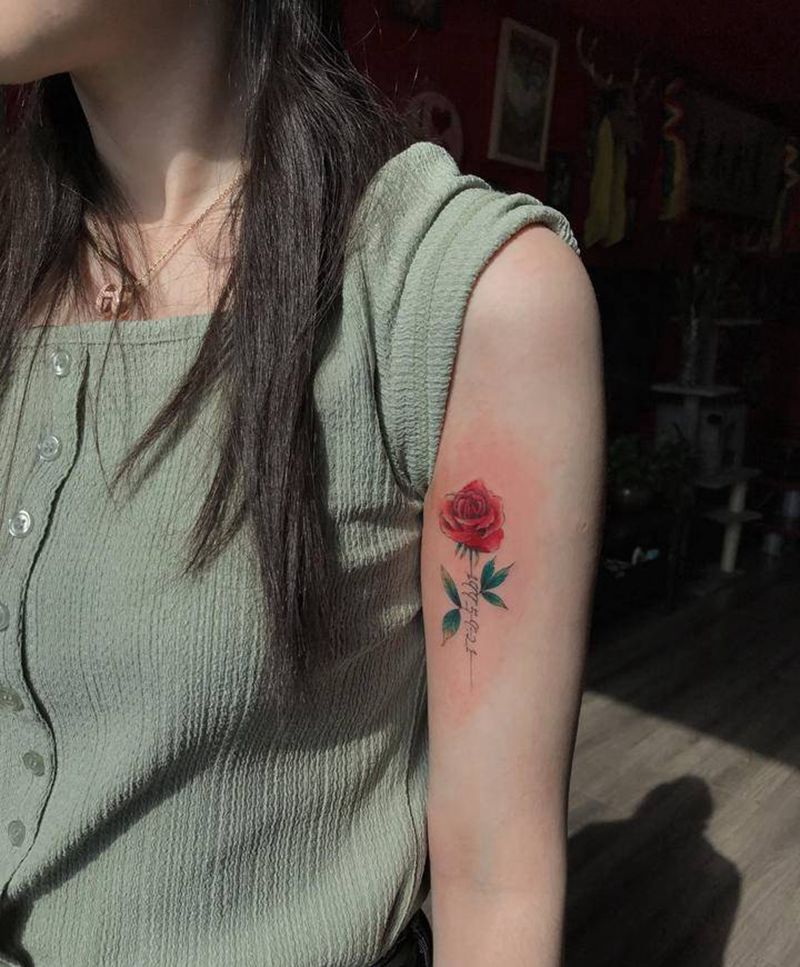 小清新纹身图片_小清新纹身图案