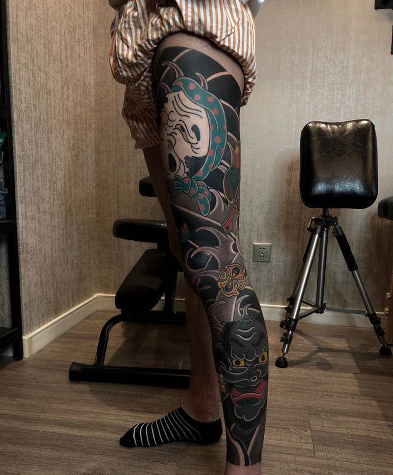 老传统纹身图片_手臂老传统纹身图案