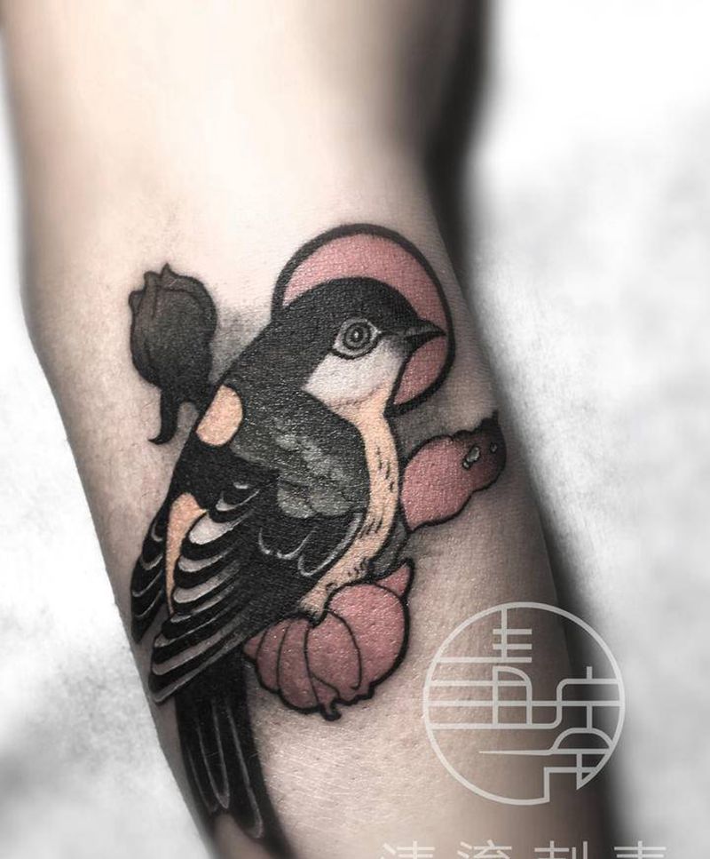 School纹身图片_手臂New School纹身图案