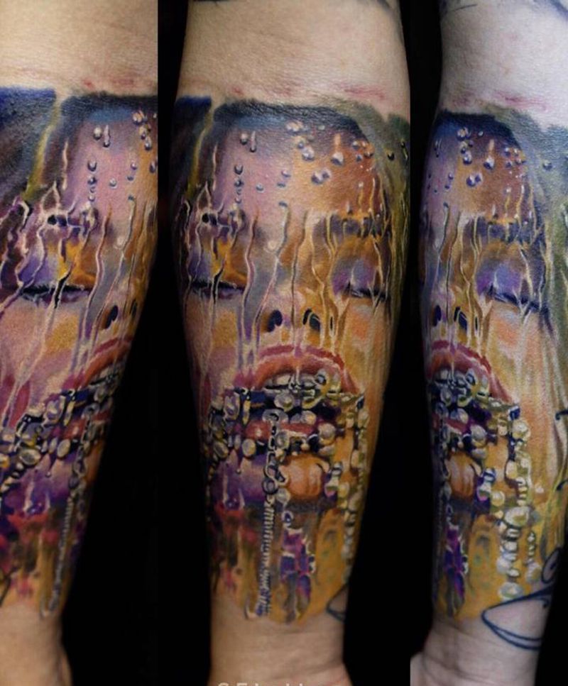 写实纹身图片_手臂欧美写实纹身图案