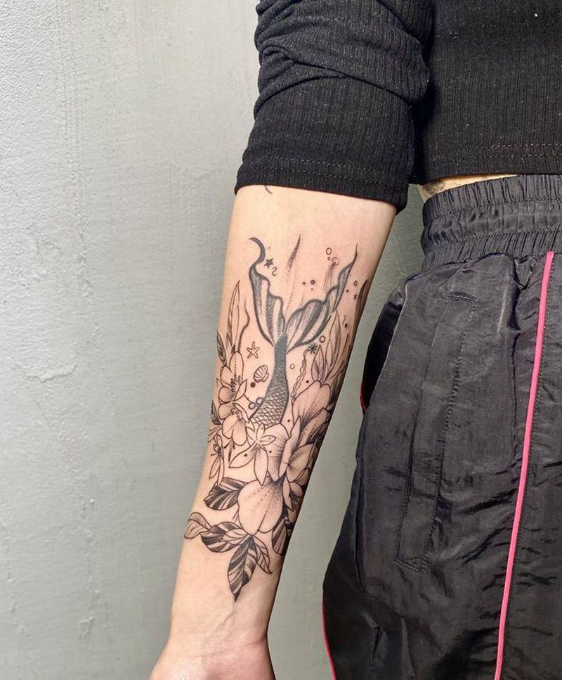 旧纹身添加修改纹身图片_手臂点刺纹身图案