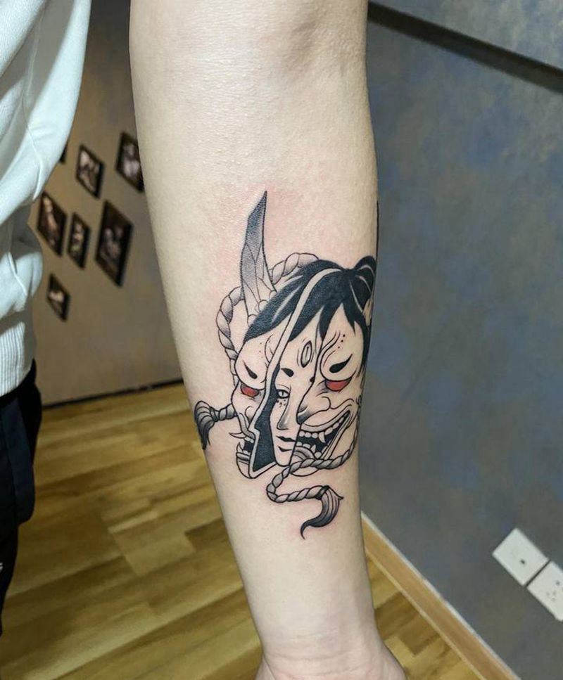 般若纹身图片_手臂纹身图案