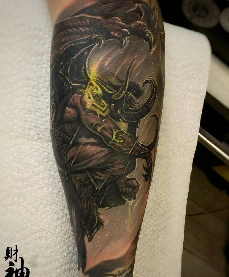 不知道呢……纹身图片_手臂欧美写实纹身图案