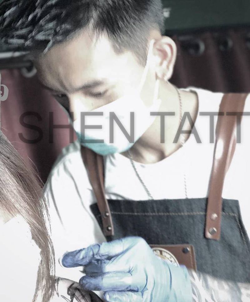 工作照纹身图片_手臂新传统纹身图案