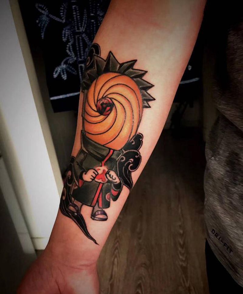 火影！纹身图片_New School纹身图案