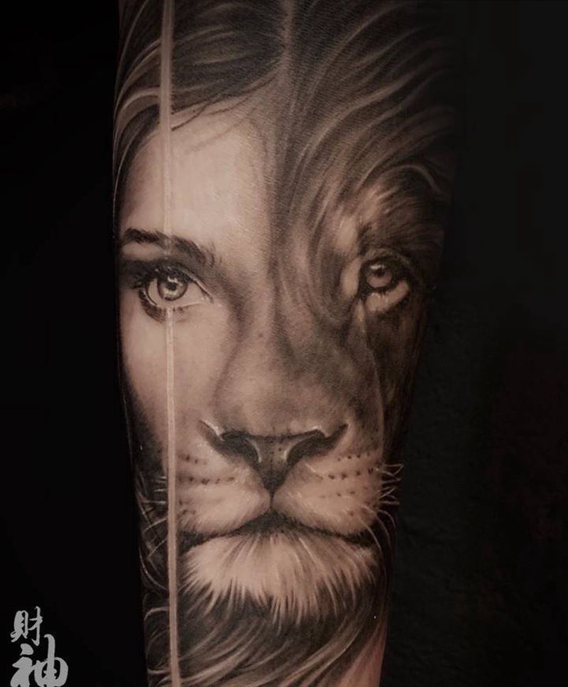 不知道纹身图片_欧美写实新传统纹身图案