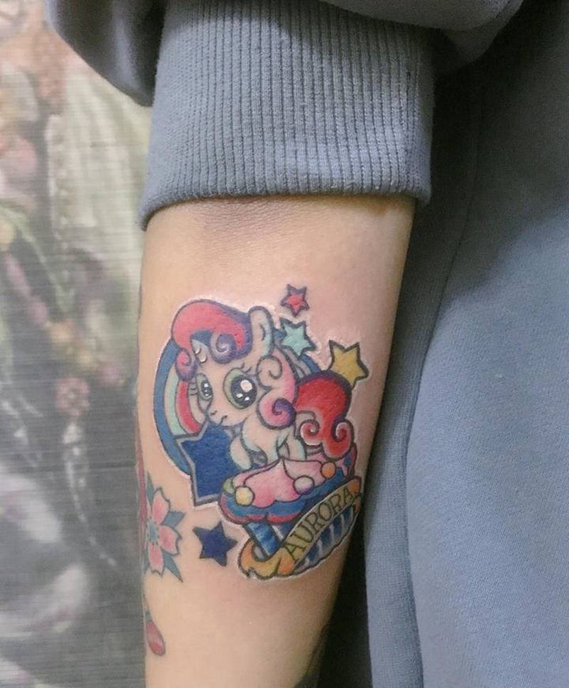 小马宝莉纹身图片_手臂纹身图案