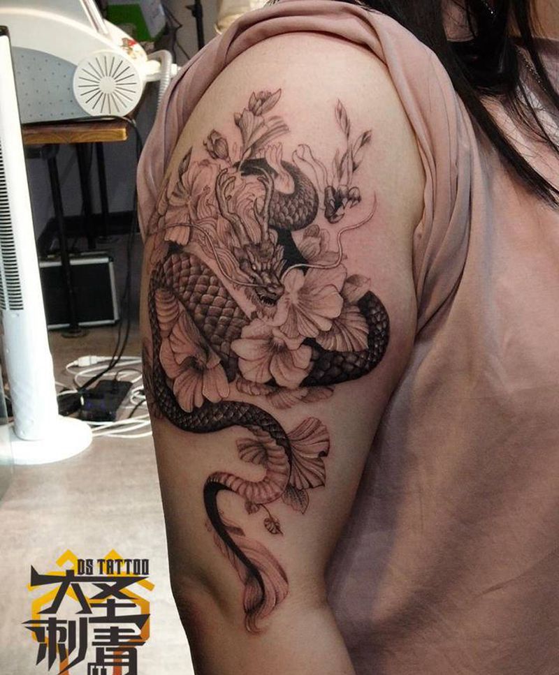 传统纹身图片_手臂纹身图案