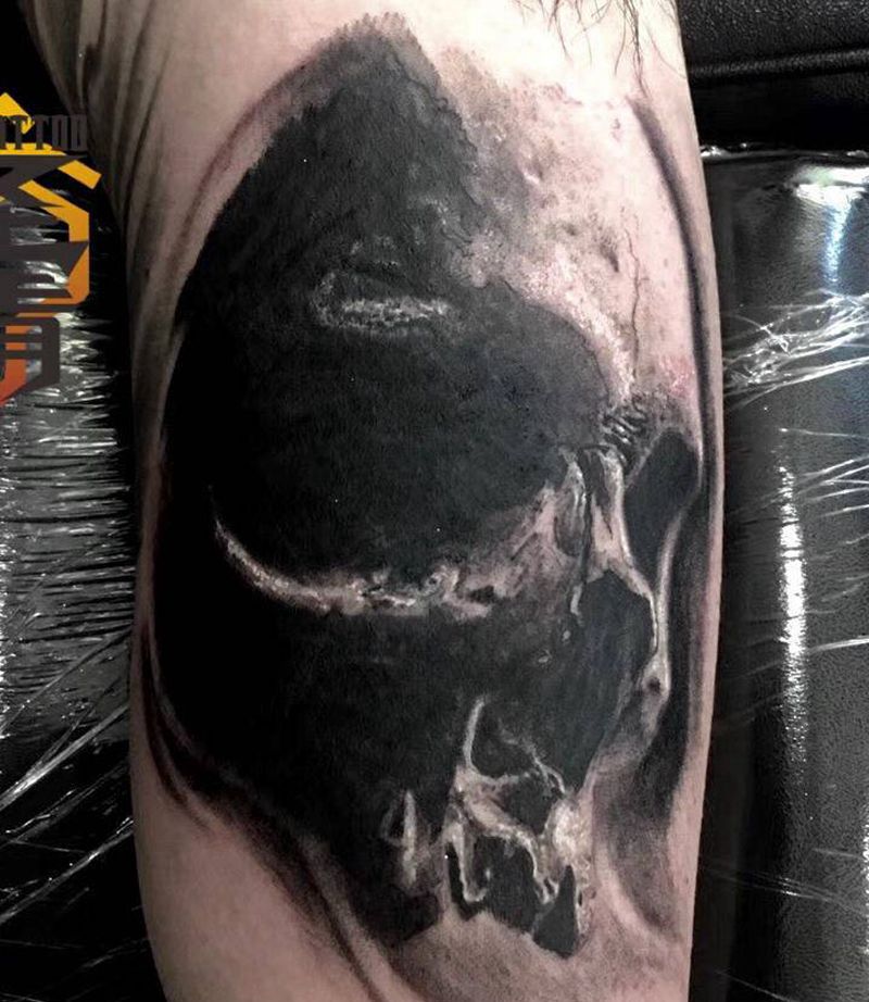 写实作品纹身图片_欧美写实纹身图案