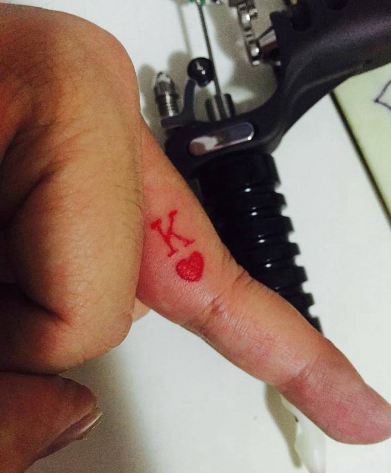 情侣小图纹身图片_