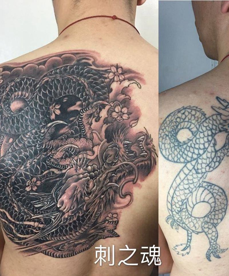 覆盖纹身图片_
