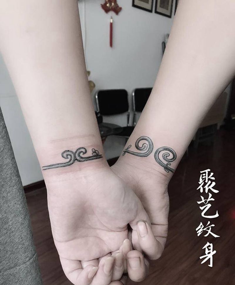 情侣纹身 紧箍咒纹身图片_手臂纹身图案
