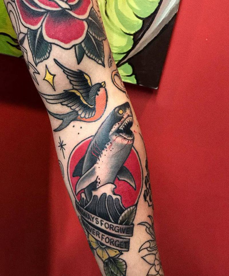 school纹身图片_Old School纹身图案