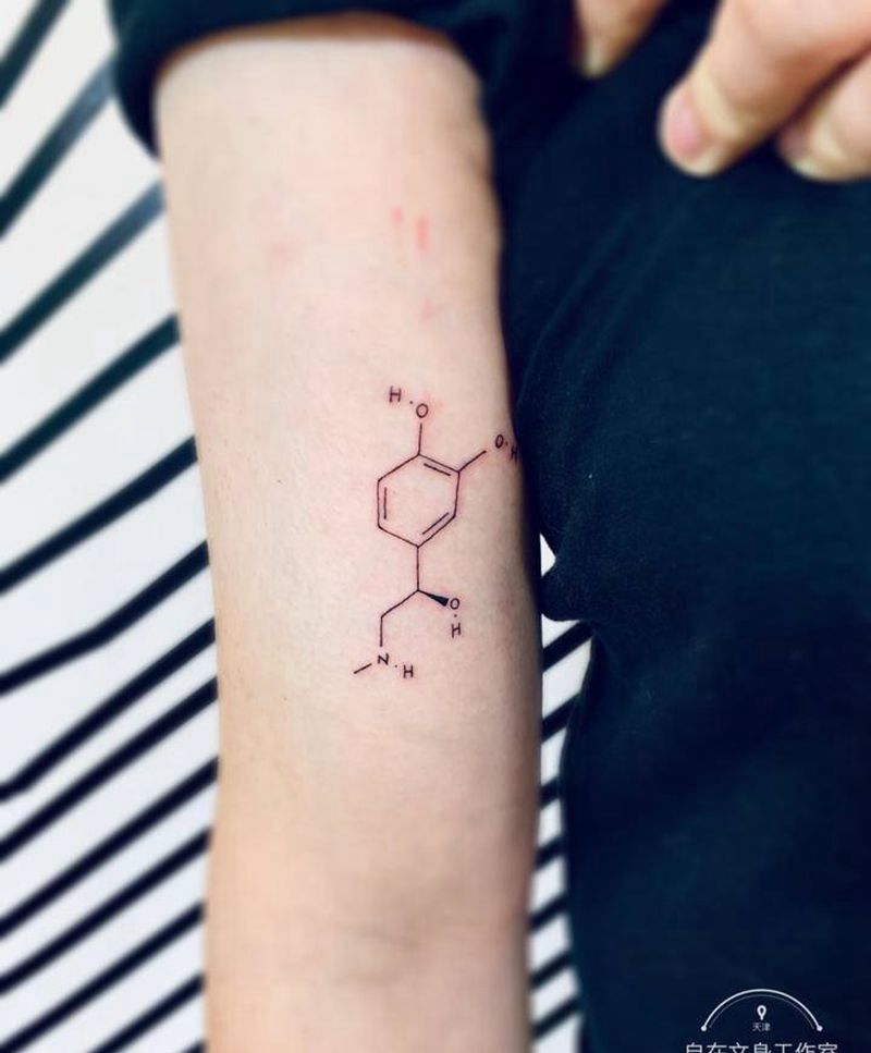 爱情公式纹身图片_手臂纹身图案