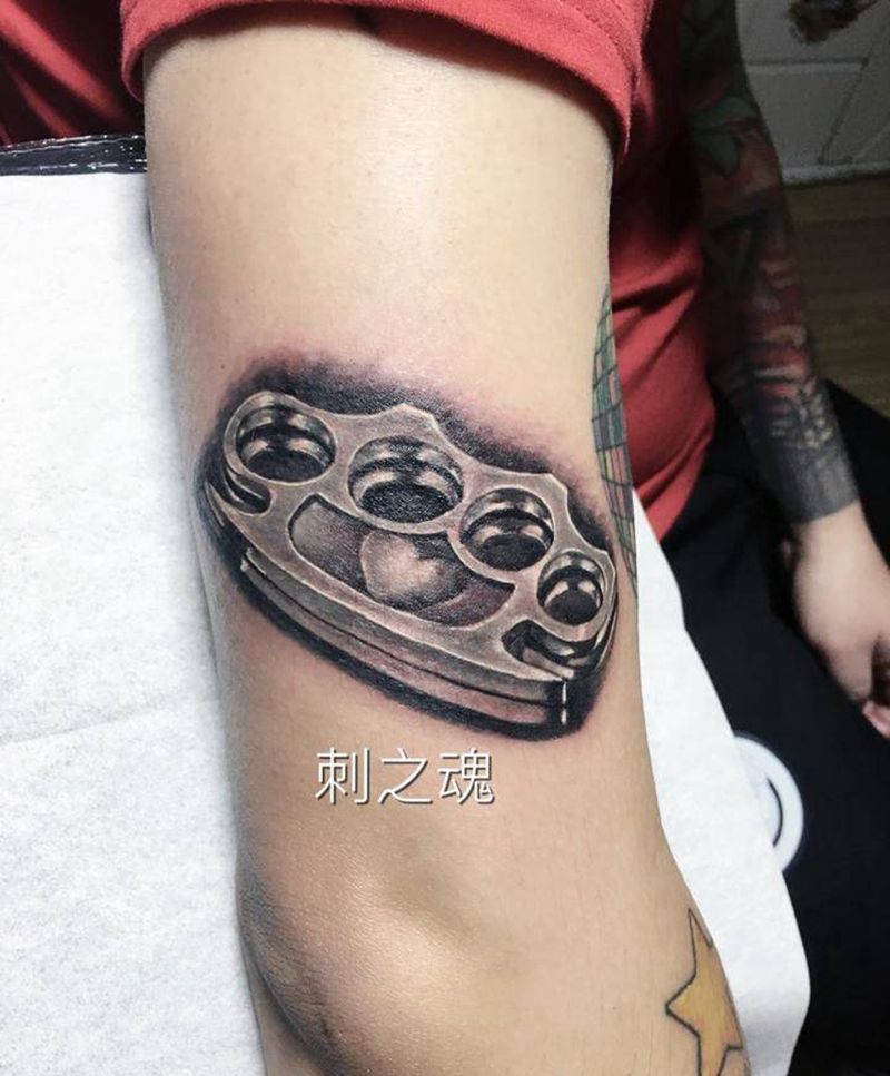 虎手纹身图片_成品手臂欧美写实原创静物纹身图案