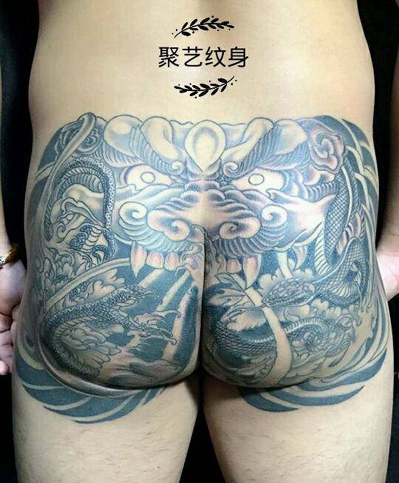 水门兽纹身图片_