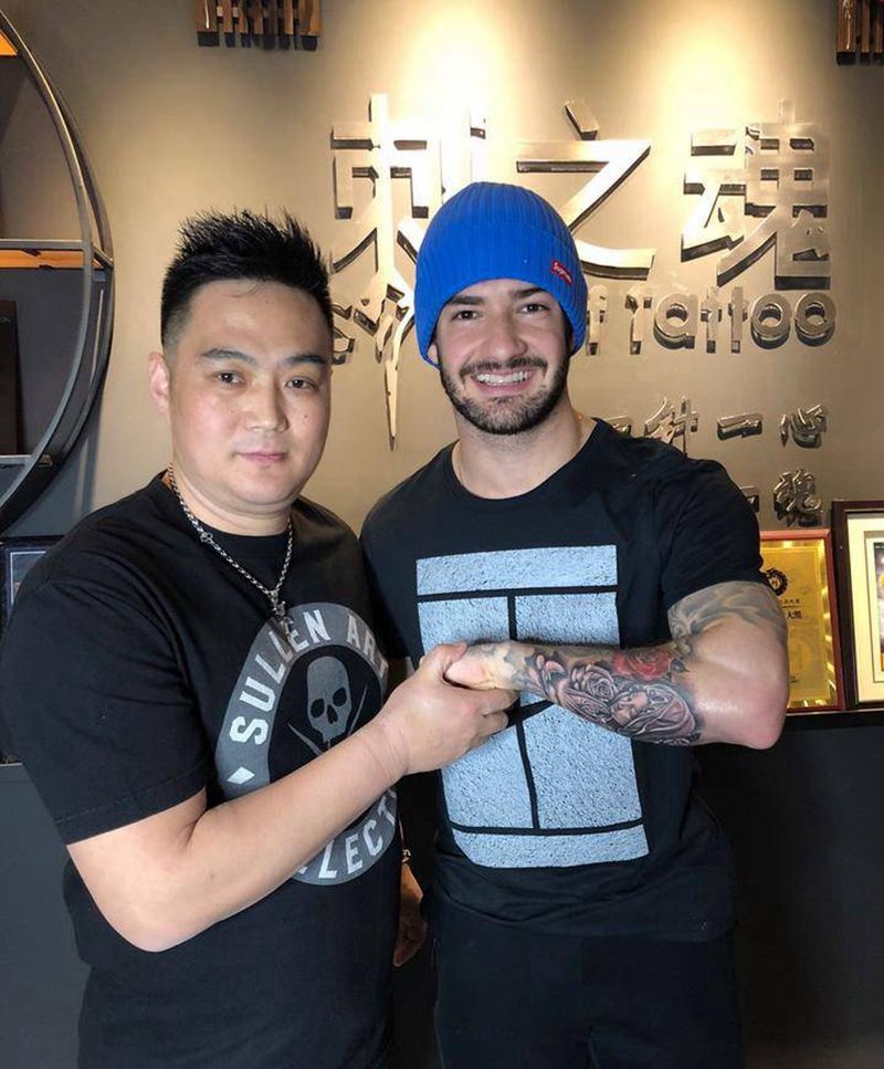 球星帕托纹身图片_