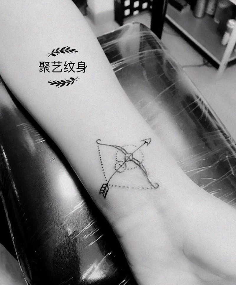 射手座纹身图片_