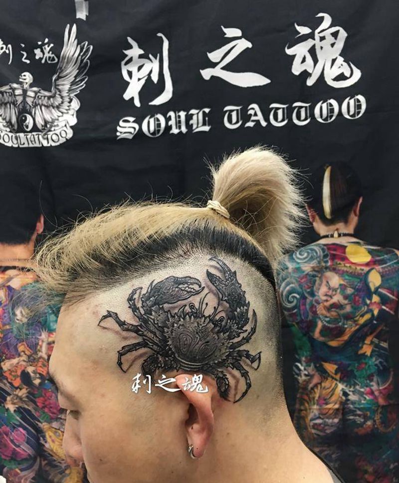 横行霸道纹身图片_成品欧美原创纹身图案