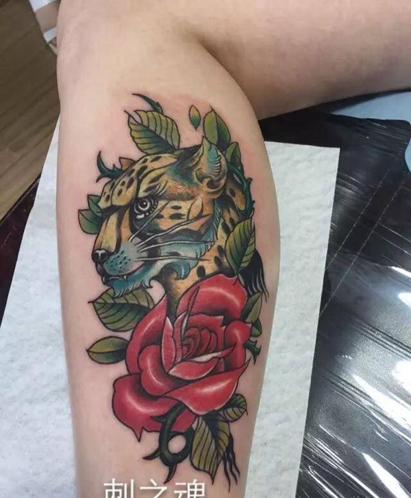 欧美纹身图片_欧美写实原创动物纹身图案