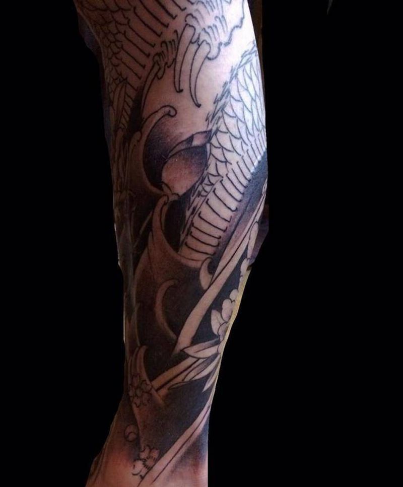 先做到这把纹身图片_