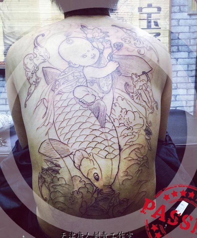 天津风未完待续纹身图片_