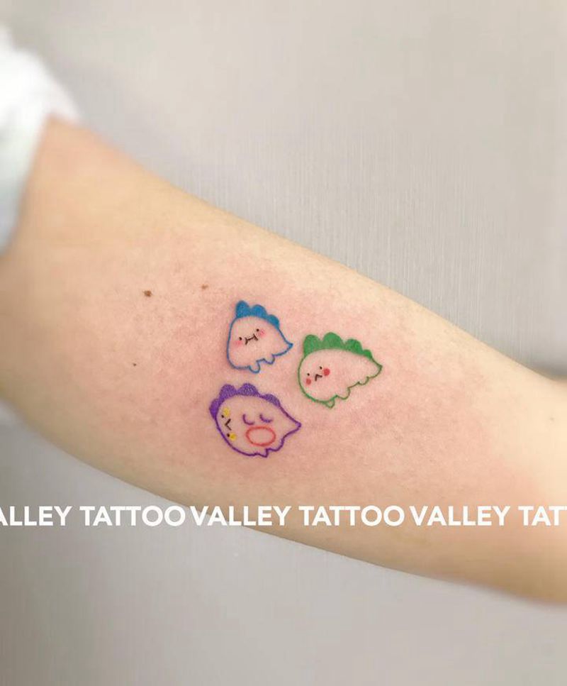 小可爱们纹身图片_手臂纹身图案