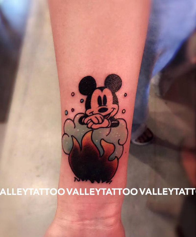 北京活动现场遮盖纹身图片_手臂纹身图案