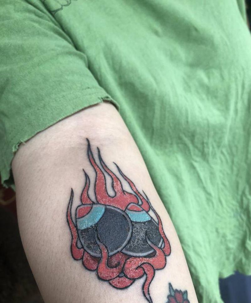 老传统圆叁作品纹身图片_老传统纹身图案