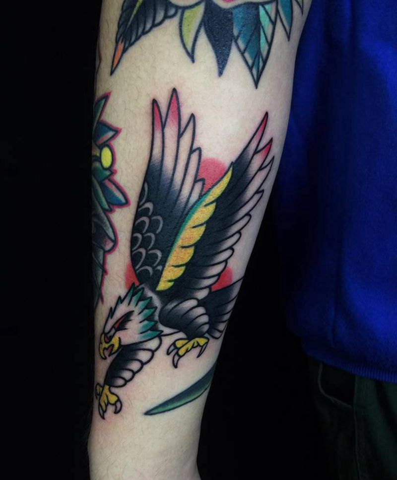 Old School纹身图片_手臂Old School纹身图案