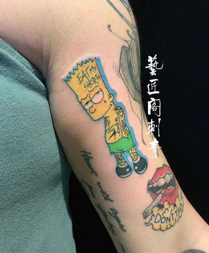 客户自选图纹身图片_手臂纹身图案