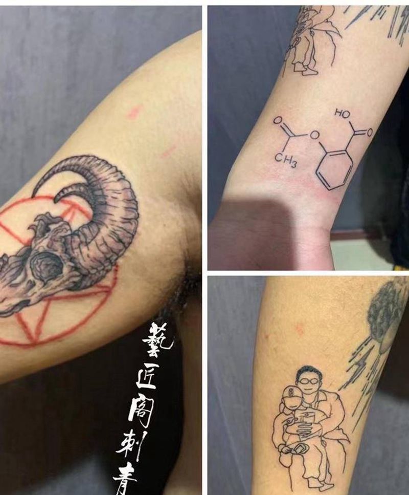 小图纹身图片_手臂纹身图案