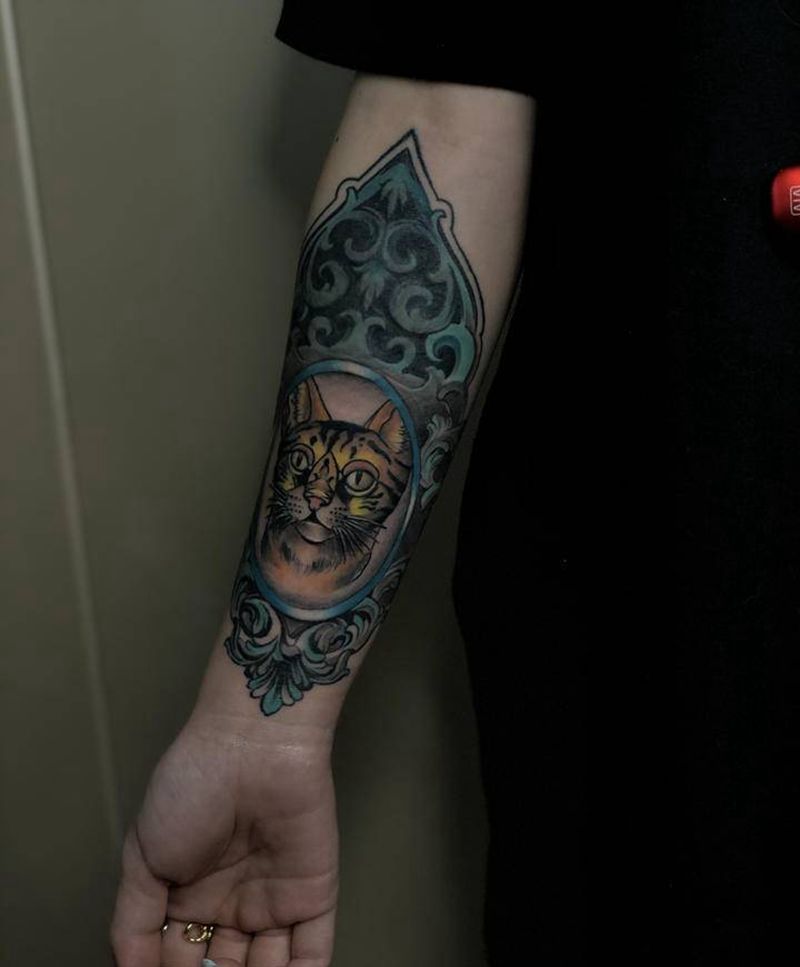 做旧 覆盖纹身图片_手臂纹身图案