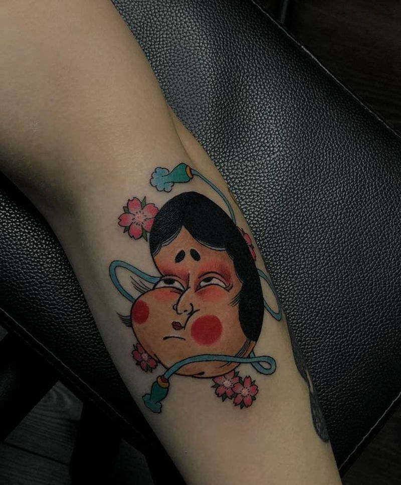 阿多福纹身图片_手臂老传统纹身图案