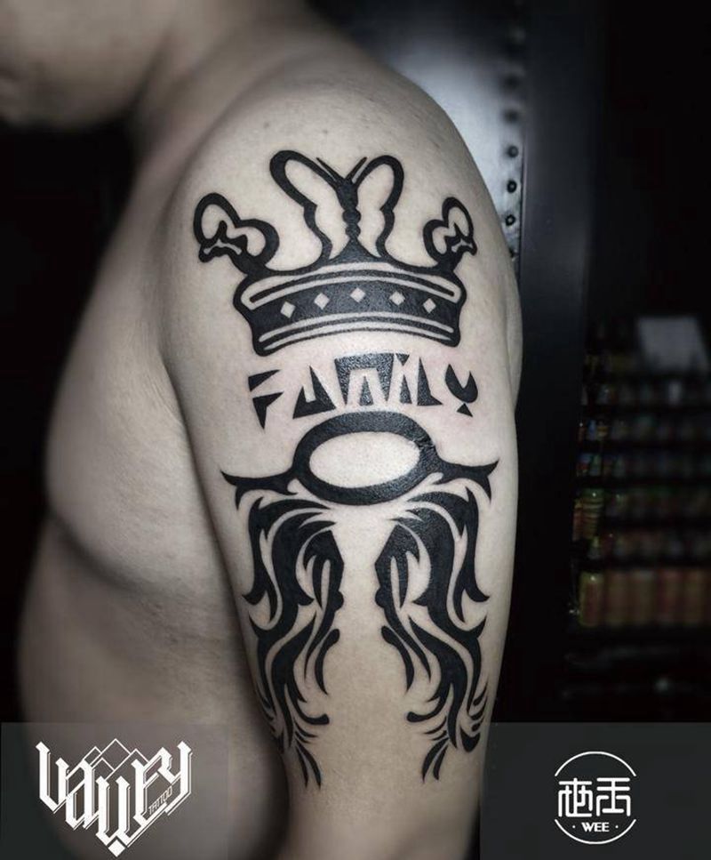 Kobe纹身图片_成品手臂欧美图腾字符纹身图案