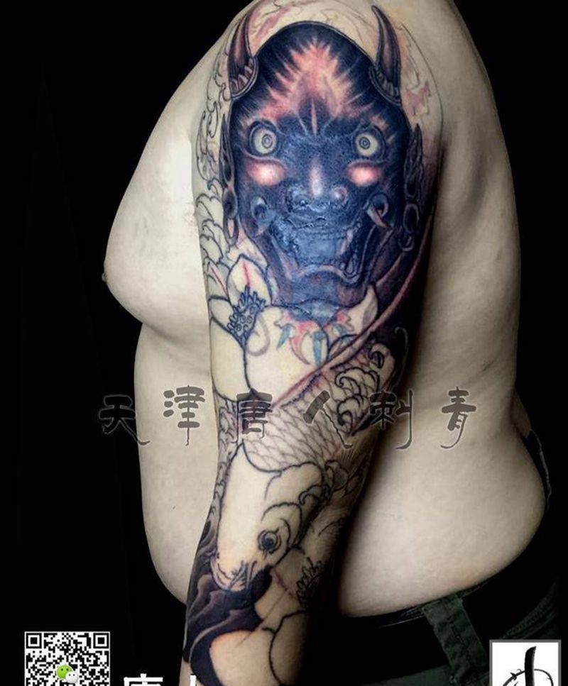 遮盖失败纹身与疤痕纹身图片_