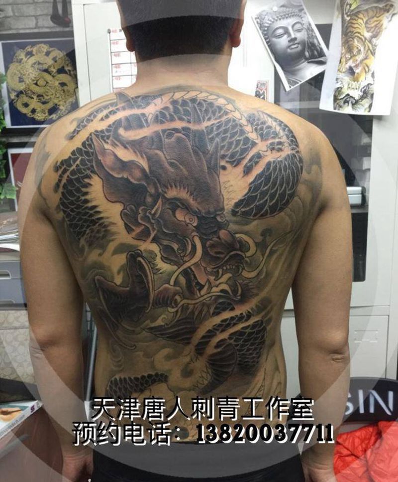 还有一次完工纹身图片_