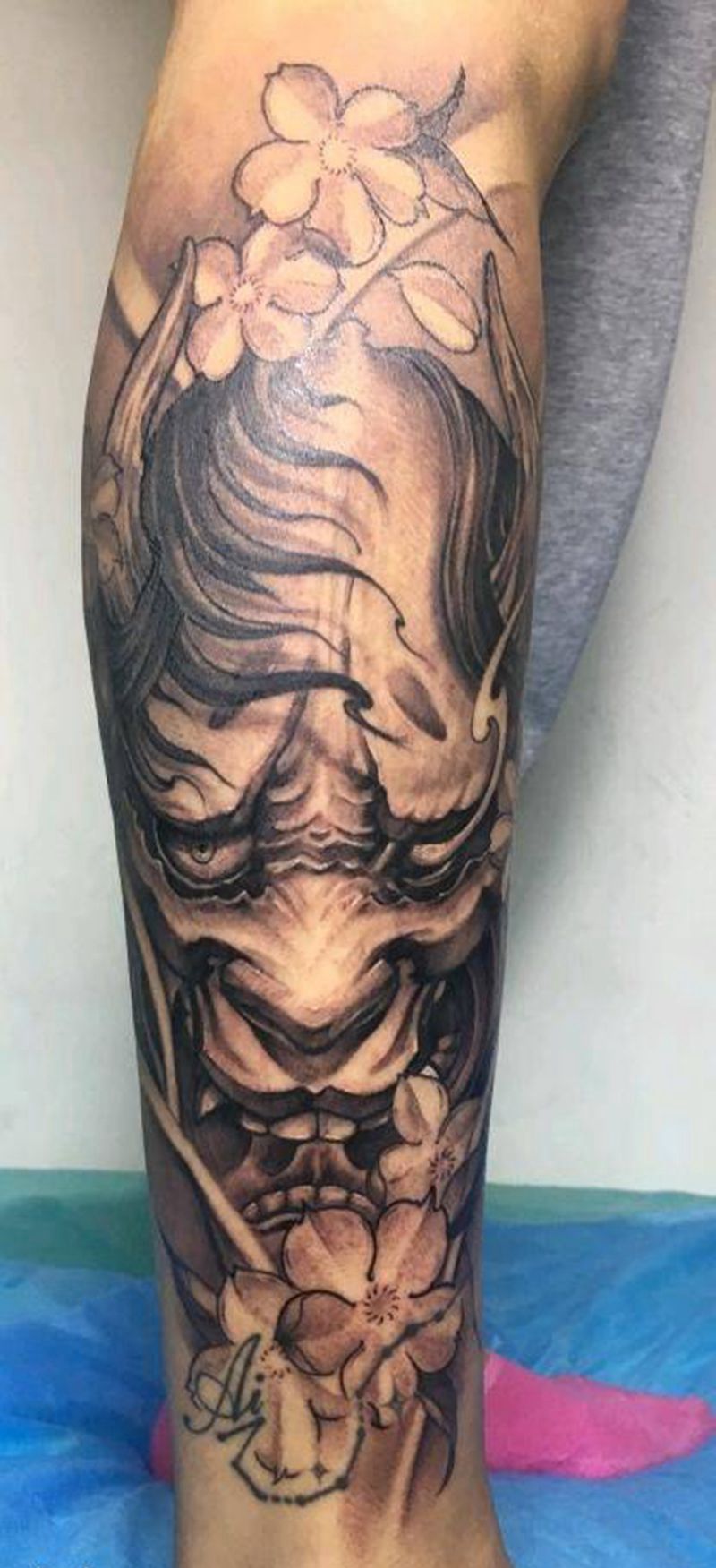 新传统般若纹身图片_